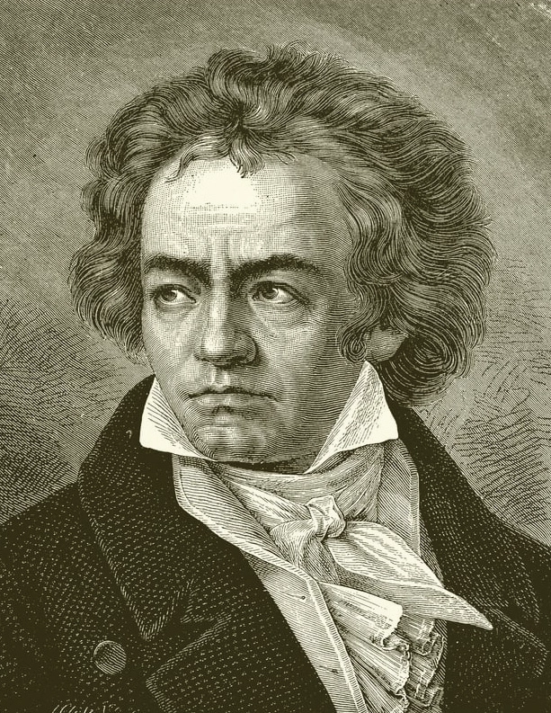 ベートーベンの肖像画スウェット