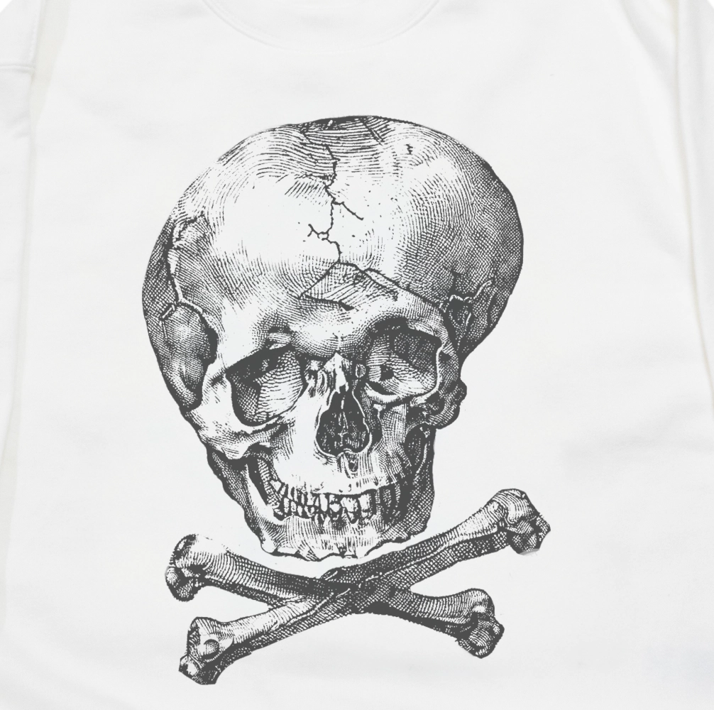SKULL CROSSBONES / SWEAT（ディテール）