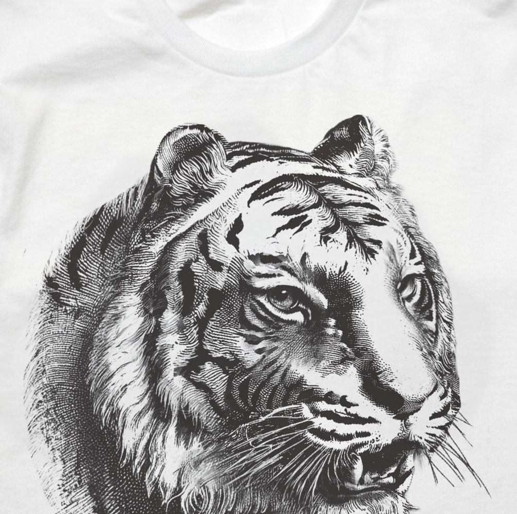 tiger-head / TEE（ディテール）